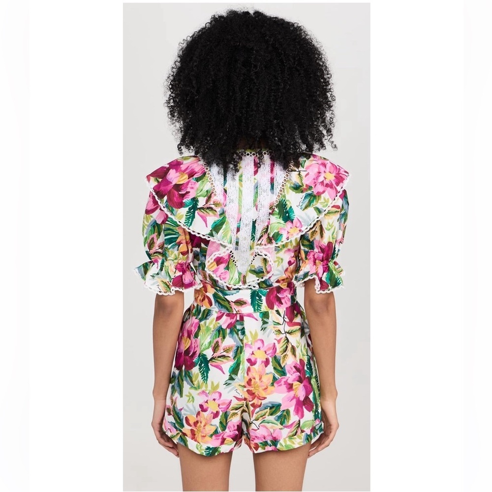 FARM Rio Flowers Romper- XS. - Picture 2 of 11